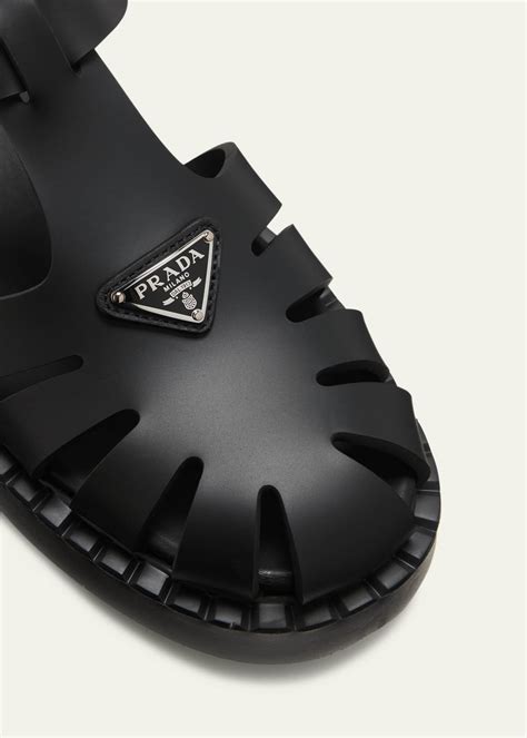 prada soft black vinyl|Prada Soft Cage Vinyl Sandals .